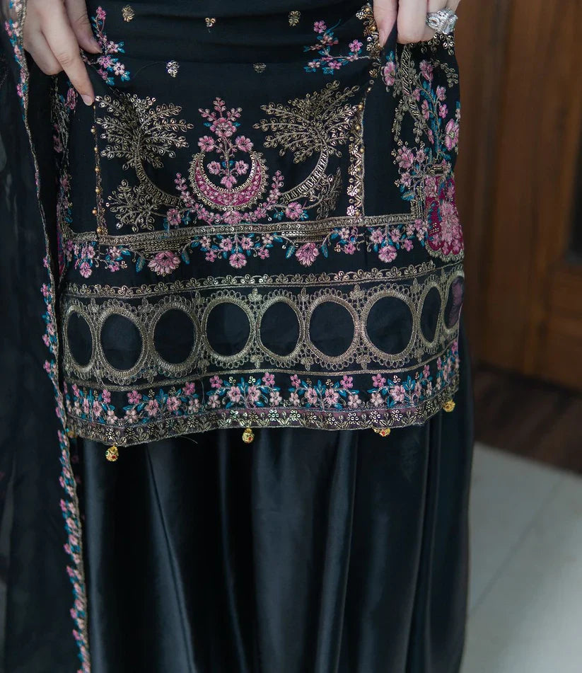 Meer Chiffon Embroidered 3pcs