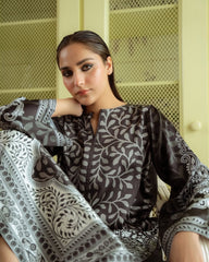 Komal Black (Stitched 2 Piece)