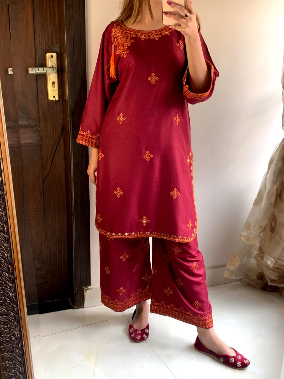 Gul Rang (Stitched 2 PCs)