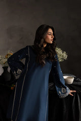 Sage Blue (Stitched 2 Pcs)